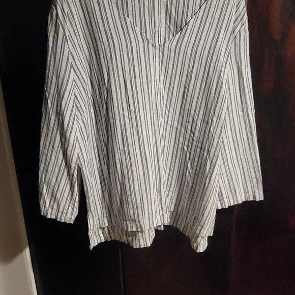 ❤️3 For 20.Bundle&save❤️NY & Co XXL Linen top - Picture 3 of 5